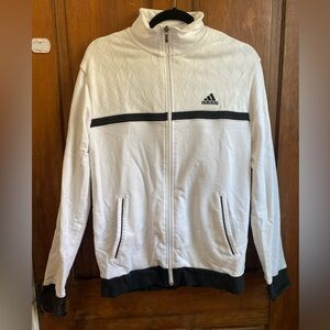 Adidas Tennis Zip Up Jacket Size Medium